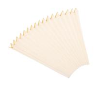 HOUDERCO Ventaglio di Carta Xuan Bianca Cornice per Calligrafia Cinese e Disegno Foglio di Carta Portatile per Lavori Manuali per Decorazione Casa e Regalo