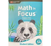 Houghton Mifflin Harcourt Student Edition Volume a Grade 5 2020 (Tascabile)