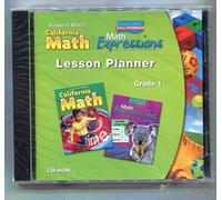 Houghton Mifflin Mathmatics California: Lesson Planner Cd & User Guide L1 09