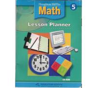 Houghton Mifflin Mathmatics: Hmm/Math Lesn Plan Cd Lv5