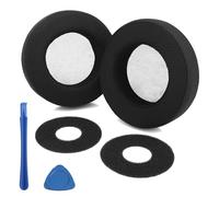 Houjunor Cuscinetti auricolari di ricambio per AKG Q701/K601/K701/K702/K612 Pro/K712 Pro, cuscinetti auricolari in morbida memory foam e pelle proteica, cuscinetti di ricambio con isolamento acustico