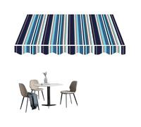 HOUKOIKBUG Tenda Da Sole Retrattile Di Ricambio Tessuto Di Ricambio Per Tenda Da Sole Da Patio 2.5x2m 3x2.5m 4x3m Impermeabile/senza Telaio/protezione UV(16x10ft/5x3m)