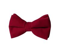HOULIFE Papillon da uomo regolabile in velluto, borgogna, 12x7cm