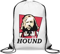 Hound fritto pollo secchio fast food ristorante comune chef palestra Sack Casual coulisse Bag Bianco