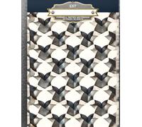 HOUNDSTOOTH FABRIC * CORNELL NOTES SYSTEM COLLEGE COURSE NOTEBOOK+BONUS: Address/CellPhone Contact-Greek Fraternity Sorority Men Women Journal Diary ... Homeschool High School Ivy League University