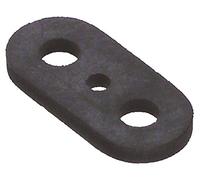 Hounö Guarnizione per radiatore, lunghezza 44 mm, larghezza 21 mm, diametro esterno 9 mm, diametro interno 9 mm, spessore materiale 4 mm, 9 mm, 9 mm, foro Ø 5,5 mm