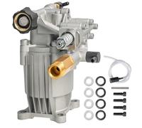 Hourleey Pompa per idropulitrice orizzontale con albero da 1,9 cm, 3400 PSI 2,5 GPM, ricambio per idropulitrice, compatibile con Simpson, Ryobi, Honda")