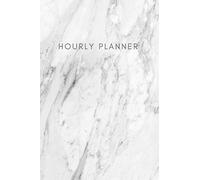 Hourly Planner, Daily Planner with 30-minute Time Slots, Undated Journal: Small Notebook, Daily Organizer, Day Designer