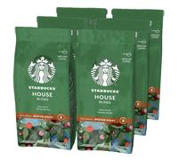 House Blend Caffè Macinato Tostatura Media 6 Sacchetti da 200g (1,2kg)