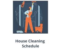 House Cleaning Schedule