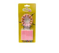 HOUSE COLLECTION (HSC) HSC2013 24 candeline rosa con supporto