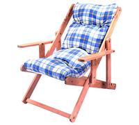 HOUSE COLLECTION Poltrona Comodone, Blu e Bianco, 102x87 x 82 m