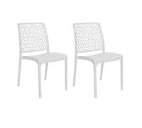 HOUSE COLLECTION, SEDIA NINFA SENZA BRACCIOLI, POLIPROPILENE, BIANCO (BCA177X2)