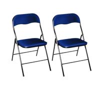 HOUSE COLLECTION SEDIA PIEGHEVOLE (2 BLU)