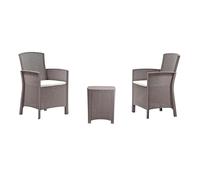 HOUSE COLLECTION SET LIDO TERRACE LINEA RATTAN TORTORA