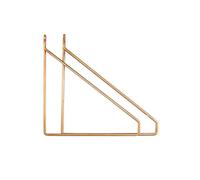 House Doctor Brackets Apart, ottone placcato, 24,5 x 11 cm