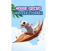House Gecko Composition Notebook & Year Planner : With beautiful Beautiful and Cute pictures 's cover (Type.1), Line Notebook and Year Planner for All age,120 pages | 6 X 9 inch