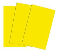 House of card & Paper A2 220 gsm di carta colorata - giallo (confezione da 50 fogli)