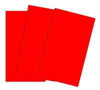 House of card & Paper A3, 160 g/mq, colore: Rosso (confezione da 50 fogli)