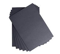 House of Card & Paper, fogli in formato A3, 210 g/mq, colore: nero (confezione da 50 fogli)