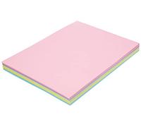 House of Card & Paper, gsm Card_P Assorted Pastel Colours (Pack of 100 Sheets)