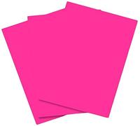 House of Card & Paper HCP58 - Carta colorata, formato A4, 80 g/m², colore: rosa brillante (confezione da 50 fogli)