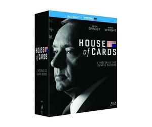 House Of Cards Integrale Stagioni 1-2-3-4 Cofanetto Blu-Ray Nuova