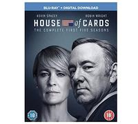 House Of Cards - Season 1-5 (20 Blu-Ray) [Edizione: Regno Unito]