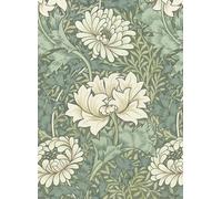 House of Hackney Carta da parati Chrysanthemum Magna - Sap
