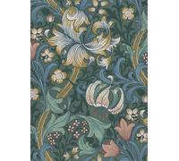 House of Hackney Carta da parati Golden Lily - Euphorbia