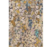 House of Hackney Carta da parati Hollyhocks - Flax