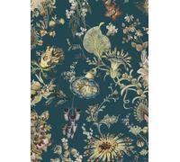 House of Hackney Carta da parati panoramica Flora Fantasia - Cerulean