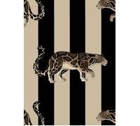 House of Hackney Carta da parati Prowl - Clay & Black