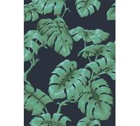 House of Hackney Carta da parati Tarovine - Midnight/ Green