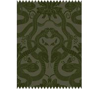 House of Hackney Tessuto Anaconda - Cut Velvet - Olive Green