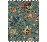 House of Hackney Tessuto Gaia - Velvet - Prussian Blue