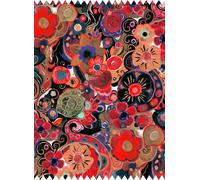 House of Hackney Tessuto Nanjizal - Velvet - Liquorice