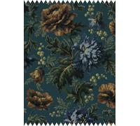 House of Hackney Tessuto Opia - Velvet - Petrol