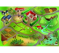 House of Kids 11223-E3 - Tappeti Giochi - Fattoria