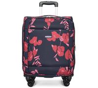 House Of Leather Valigia a quattro ruote con stampa floreale leggera, Marina Militare, Cabin, Bagaglio Espandibile con Ruote Spinner