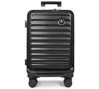 House Of Leather Valigia a quattro ruote rigida bagaglio Alaska, Nero , Cabin, Bagaglio Hardside con Ruote Spinner