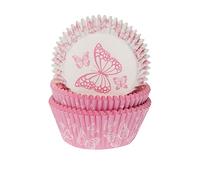 House of Marie - Confezione da 50 pirottini a forma di farfalla