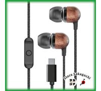 House of Marley Smile Jamaica USB-C Eco Earphones Signature Black Mic Remote
