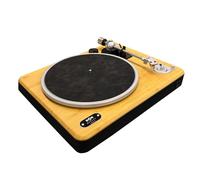 House of Marley Stir It Up Wireless 2 Giradischi Vinili Bluetooth - Lettore Vinile 2 Velocità, Materiali Sostenibili, con Cartuccia Audio-Technica e Preamplificatore Integrato, Bambù
