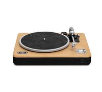 House of Marley Stir It Up Wireless 2 Giradischi Vinili Bluetooth - Lettore Vinile 2 Velocità, Materiali Sostenibili, con Cartuccia Audio-Technica e Preamplificatore Integrato, Bambù