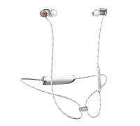 House of Marley Uplift 2 Bluetooth Wireless, Fino a 8 ore di riproduzione, Microfono con 3 pulsanti di controllo ideale per IOS e Android, Ultraleggeri, Bianco
