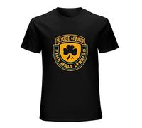House of Pain Fine Malt Lyrics Rap Hip Hop Men's Cotton Fashion Performance Basic Short Sleeve t-Shirt Size S
