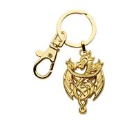 House Of The Dragon 3 Draghi 3D, Ufficiale Game Of Thrones Portachiavi - 4.5cm