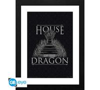 HOUSE OF THE DRAGON - Framed print "Iron Throne" (30 0)