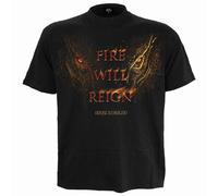 House of the Dragon HOD2 Fire Will Reign autorizzato Uomo maglietta